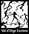 Ancien logo du Val d'Orge Escrime
